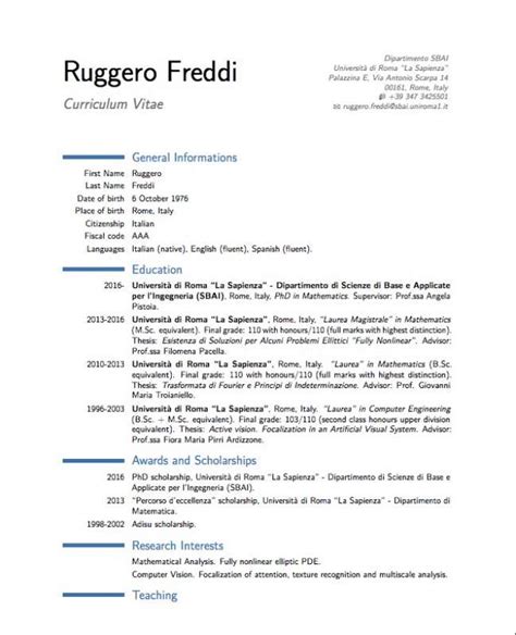 ruggero freddi|Ruggero Freddi – Curriculum Vitae